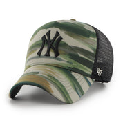 MLB New York Yankees Fisherman Camo Mesh 47 MVP DT - Capten Cap - New York Yankees