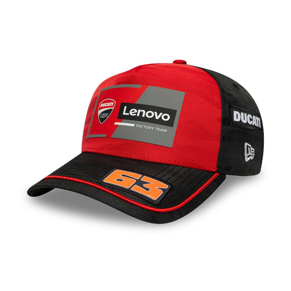 Ducati | 2025 Pecco Bagnaia Rider's Cap | Motorsport New Era Baseball ...