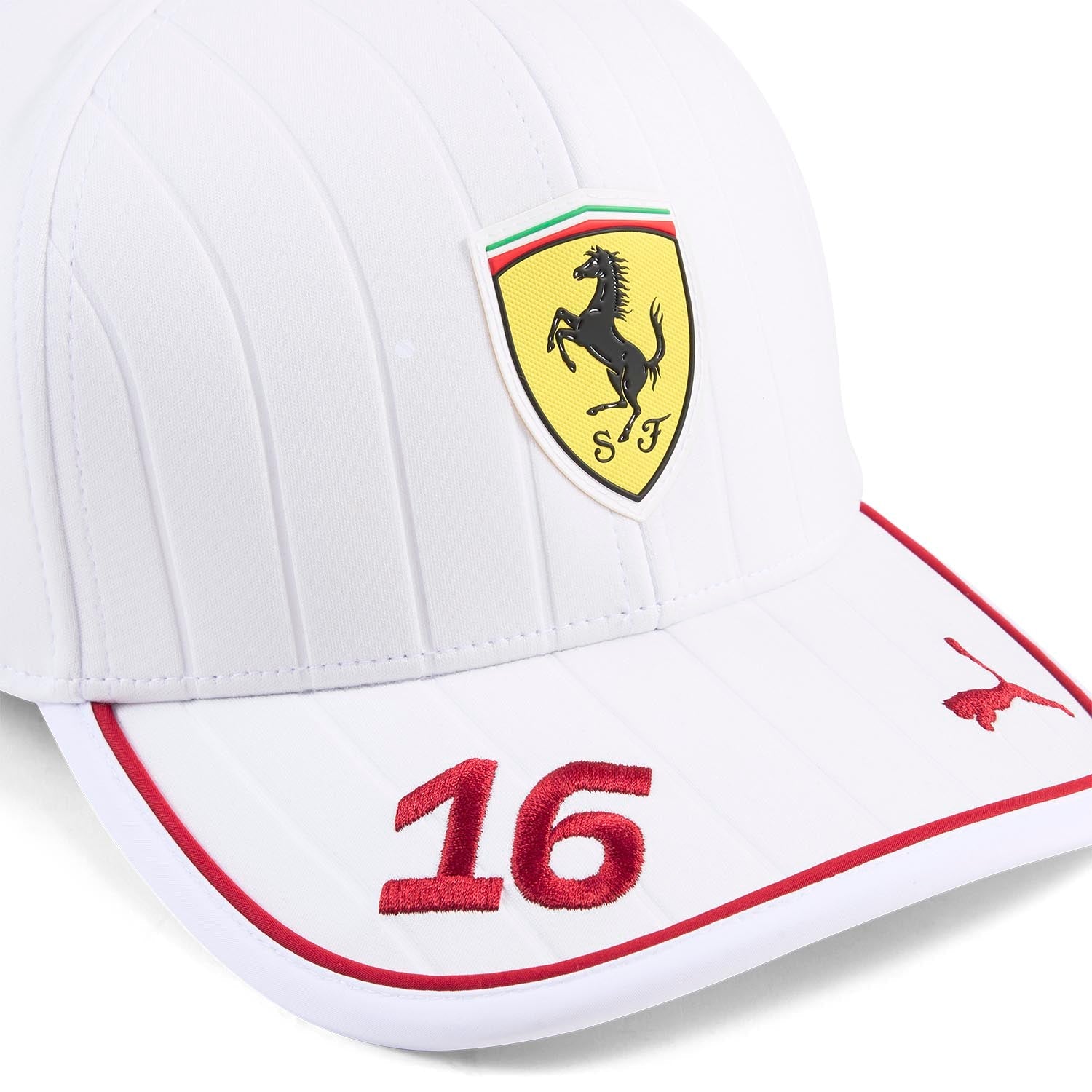 2025 Charles Leclerc Driver Cap - Miami Special Edition - Capten Cap - Scuderia Ferrari