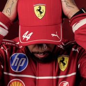 2025 Lewis Hamilton Driver Cap - Capten Cap - Scuderia Ferrari